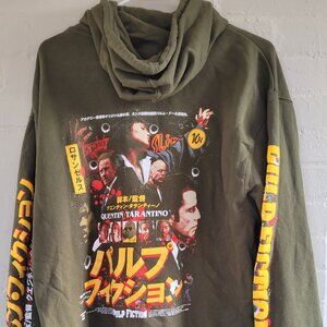 Rucking Fotten Pulp Fiction Hoodie XL Olive Green Quentin Tarantino Japanese